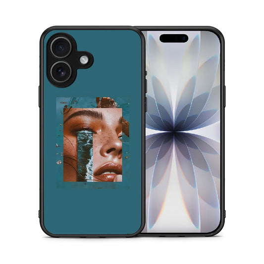 Θήκη iPhone 17 Cry An Ocean από τη Smartfits με σχέδιο στο πίσω μέρος και μαύρο περίβλημα | iPhone 17 Cry An Ocean case with colorful back and black bezels