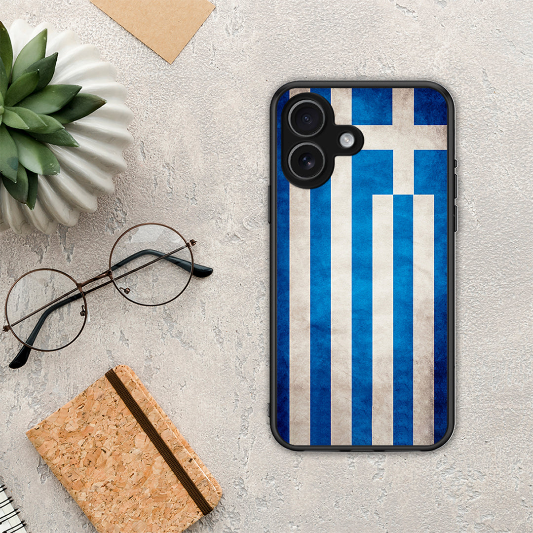Flag Greek - iPhone 17 θήκη