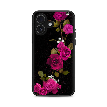 4 - iPhone 17 Red Roses Flower case, cover, bumper