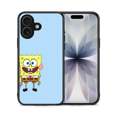Θήκη iPhone 17 Friends Bob από τη Smartfits με σχέδιο στο πίσω μέρος και μαύρο περίβλημα | iPhone 17 Friends Bob case with colorful back and black bezels