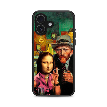 iPhone 17 Funny Art θήκη από τη Smartfits με σχέδιο στο πίσω μέρος και μαύρο περίβλημα | Smartphone case with colorful back and black bezels by Smartfits