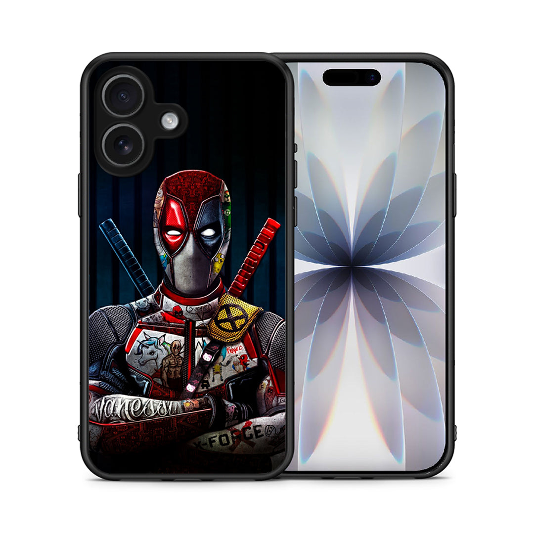 Θήκη iPhone 17 Funny Guy από τη Smartfits με σχέδιο στο πίσω μέρος και μαύρο περίβλημα | iPhone 17 Funny Guy case with colorful back and black bezels