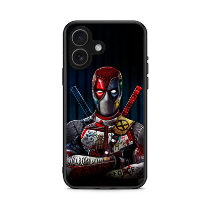 iPhone 17 Funny Guy θήκη από τη Smartfits με σχέδιο στο πίσω μέρος και μαύρο περίβλημα | Smartphone case with colorful back and black bezels by Smartfits