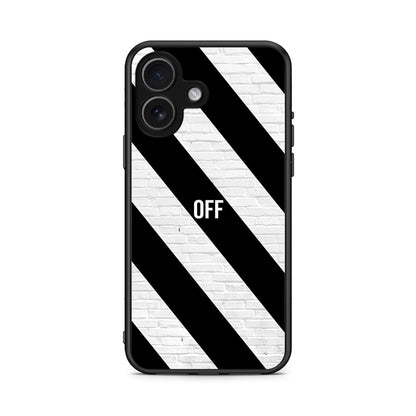 iPhone 17 Get Off θήκη από τη Smartfits με σχέδιο στο πίσω μέρος και μαύρο περίβλημα | Smartphone case with colorful back and black bezels by Smartfits
