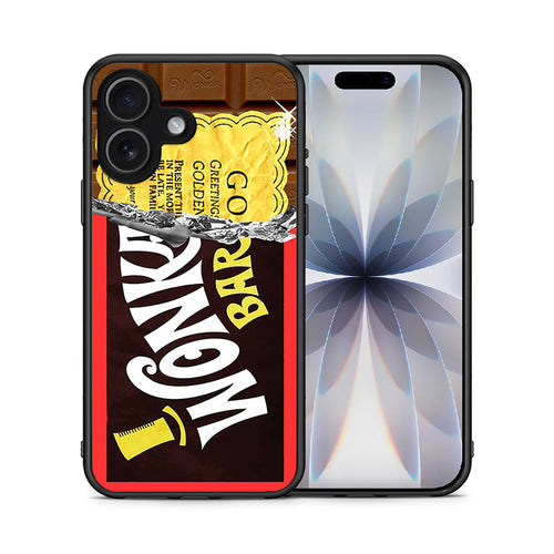 Θήκη iPhone 17 Golden Ticket από τη Smartfits με σχέδιο στο πίσω μέρος και μαύρο περίβλημα | iPhone 17 Golden Ticket case with colorful back and black bezels