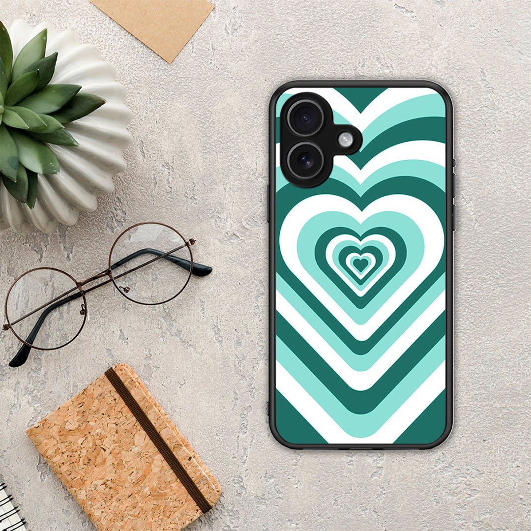 Green Hearts - iPhone 17 θήκη