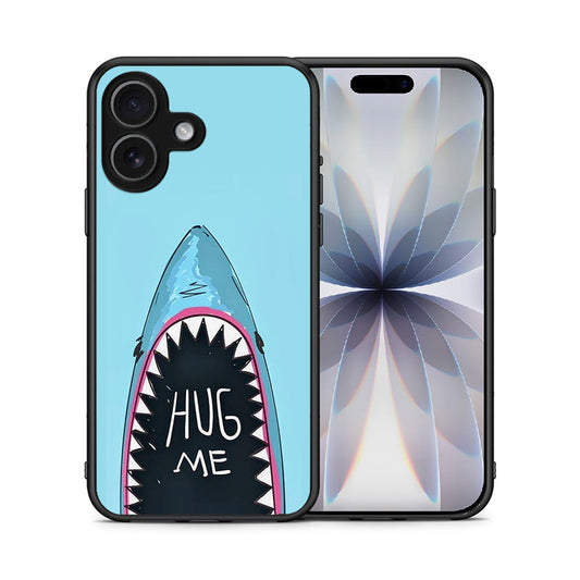 Θήκη iPhone 17 Hug Me από τη Smartfits με σχέδιο στο πίσω μέρος και μαύρο περίβλημα | iPhone 17 Hug Me case with colorful back and black bezels