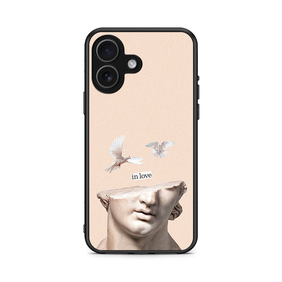 iPhone 17 In Love θήκη από τη Smartfits με σχέδιο στο πίσω μέρος και μαύρο περίβλημα | Smartphone case with colorful back and black bezels by Smartfits
