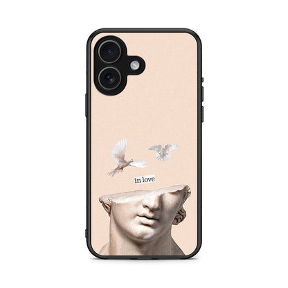 iPhone 17 In Love θήκη από τη Smartfits με σχέδιο στο πίσω μέρος και μαύρο περίβλημα | Smartphone case with colorful back and black bezels by Smartfits