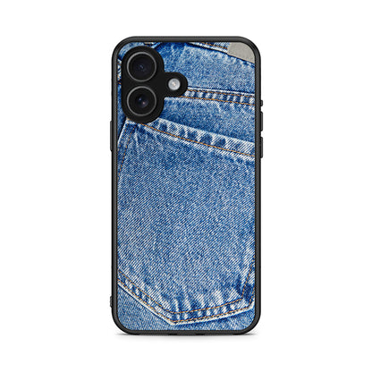 iPhone 17 Jeans Pocket θήκη από τη Smartfits με σχέδιο στο πίσω μέρος και μαύρο περίβλημα | Smartphone case with colorful back and black bezels by Smartfits