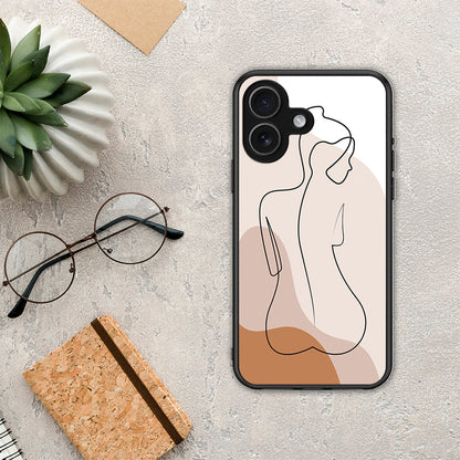 LineArt Woman - iPhone 17 θήκη