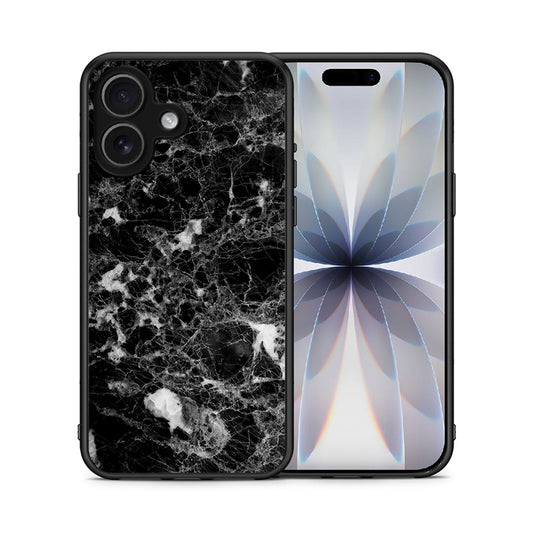 Θήκη iPhone 17 Male Marble από τη Smartfits με σχέδιο στο πίσω μέρος και μαύρο περίβλημα | iPhone 17 Male Marble case with colorful back and black bezels