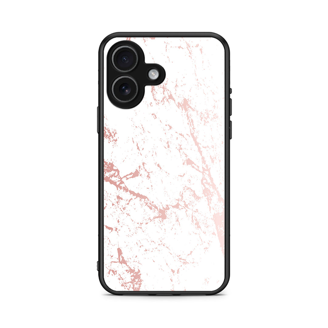 116 - iPhone 17 Pink Splash Marble case, cover, bumper