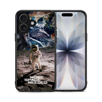 Θήκη iPhone 17 More Space από τη Smartfits με σχέδιο στο πίσω μέρος και μαύρο περίβλημα | iPhone 17 More Space case with colorful back and black bezels