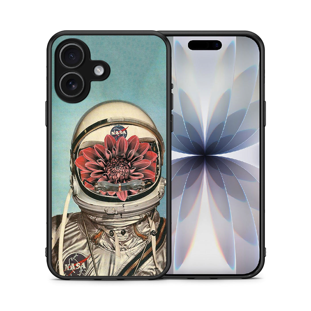 Θήκη iPhone 17 Nasa Bloom από τη Smartfits με σχέδιο στο πίσω μέρος και μαύρο περίβλημα | iPhone 17 Nasa Bloom case with colorful back and black bezels