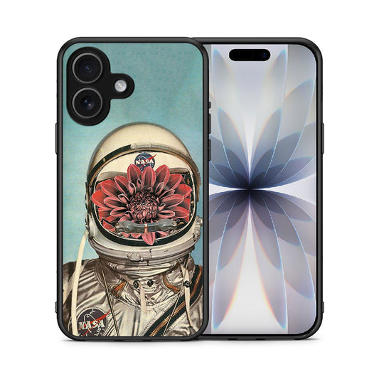 Θήκη iPhone 17 Nasa Bloom από τη Smartfits με σχέδιο στο πίσω μέρος και μαύρο περίβλημα | iPhone 17 Nasa Bloom case with colorful back and black bezels