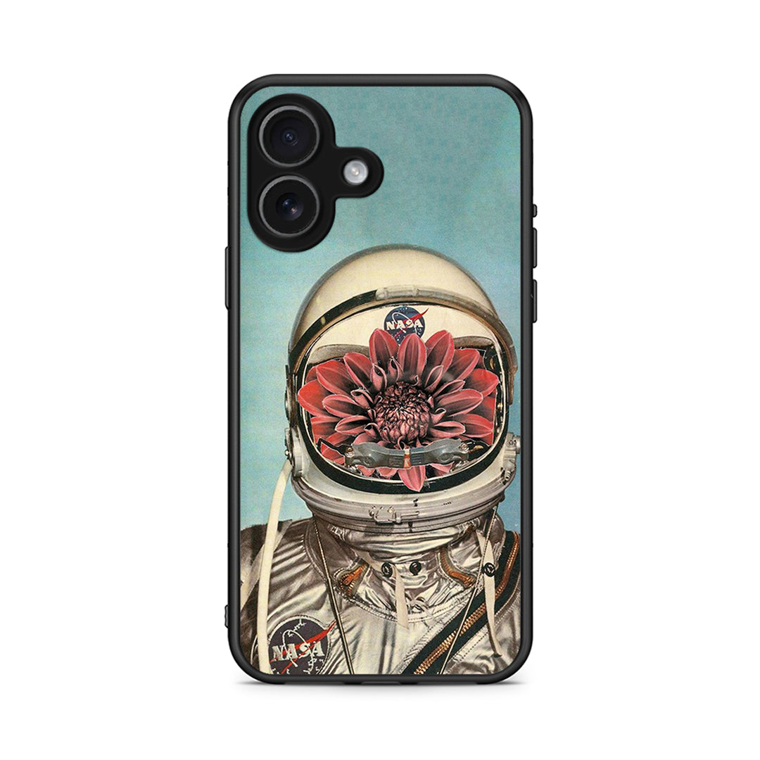 iPhone 17 Nasa Bloom θήκη από τη Smartfits με σχέδιο στο πίσω μέρος και μαύρο περίβλημα | Smartphone case with colorful back and black bezels by Smartfits