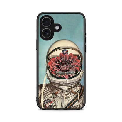 iPhone 17 Nasa Bloom θήκη από τη Smartfits με σχέδιο στο πίσω μέρος και μαύρο περίβλημα | Smartphone case with colorful back and black bezels by Smartfits