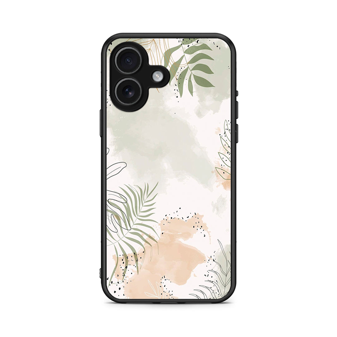 iPhone 17 Nude Plants Θήκη από τη Smartfits με σχέδιο στο πίσω μέρος και μαύρο περίβλημα | Smartphone case with colorful back and black bezels by Smartfits