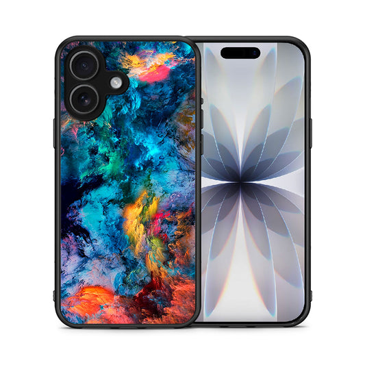 Θήκη iPhone 17 Crayola Paint από τη Smartfits με σχέδιο στο πίσω μέρος και μαύρο περίβλημα | iPhone 17 Crayola Paint case with colorful back and black bezels