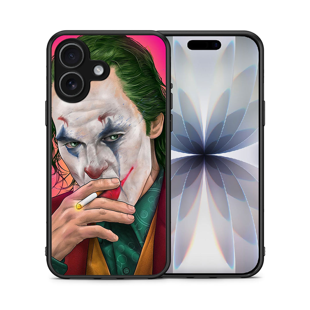 Θήκη iPhone 17 JokesOnU PopArt από τη Smartfits με σχέδιο στο πίσω μέρος και μαύρο περίβλημα | iPhone 17 JokesOnU PopArt case with colorful back and black bezels
