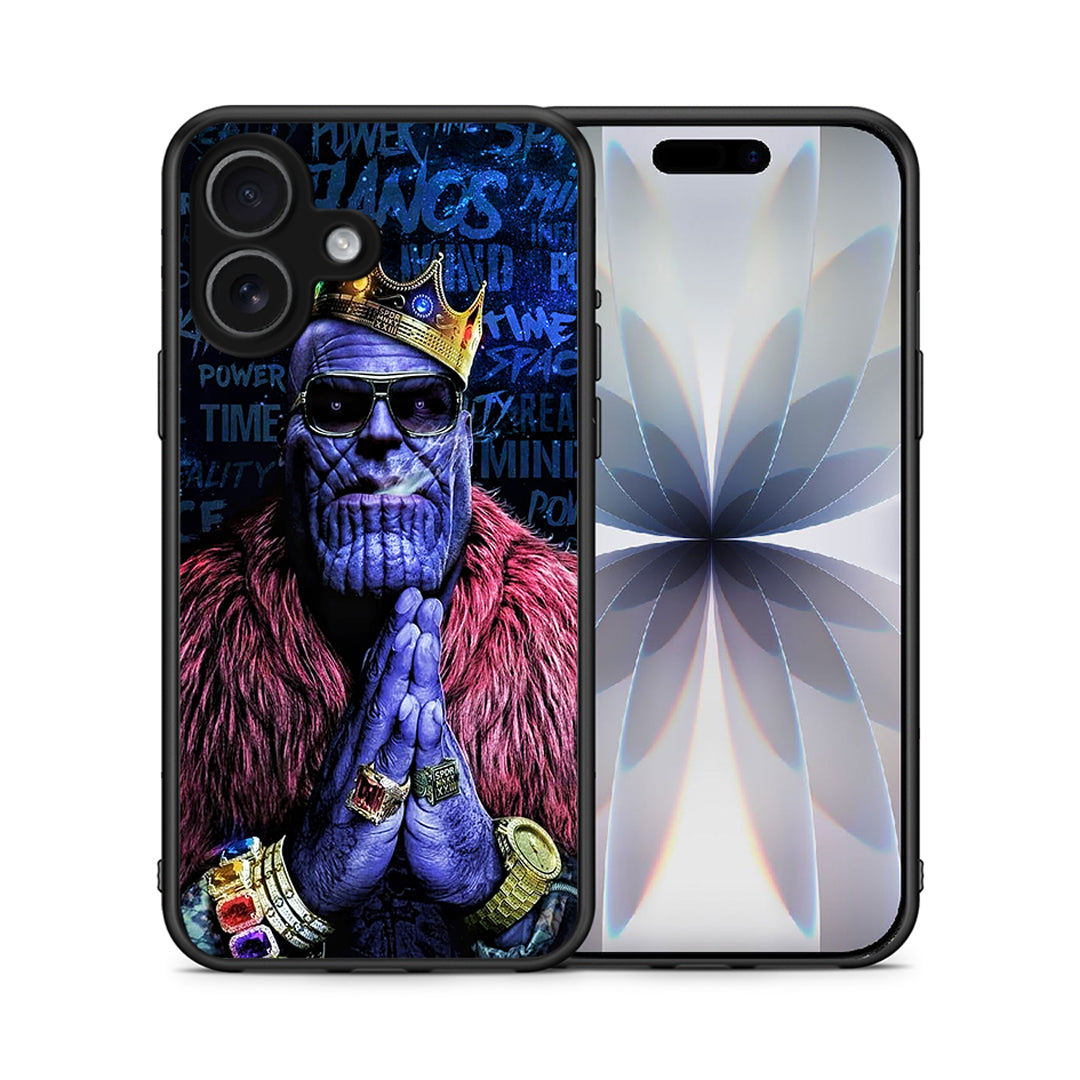 Θήκη iPhone 17 Thanos PopArt από τη Smartfits με σχέδιο στο πίσω μέρος και μαύρο περίβλημα | iPhone 17 Thanos PopArt case with colorful back and black bezels