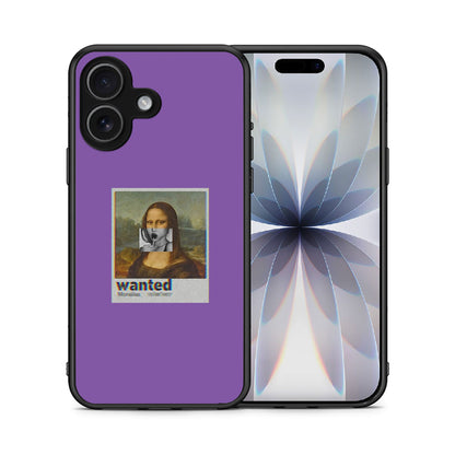 Θήκη iPhone 17 Monalisa Popart από τη Smartfits με σχέδιο στο πίσω μέρος και μαύρο περίβλημα | iPhone 17 Monalisa Popart case with colorful back and black bezels