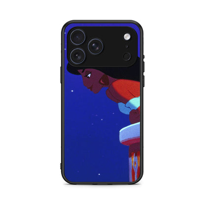 iPhone 17 Pro Alladin And Jasmine Love 2 θήκη από τη Smartfits με σχέδιο στο πίσω μέρος και μαύρο περίβλημα | Smartphone case with colorful back and black bezels by Smartfits