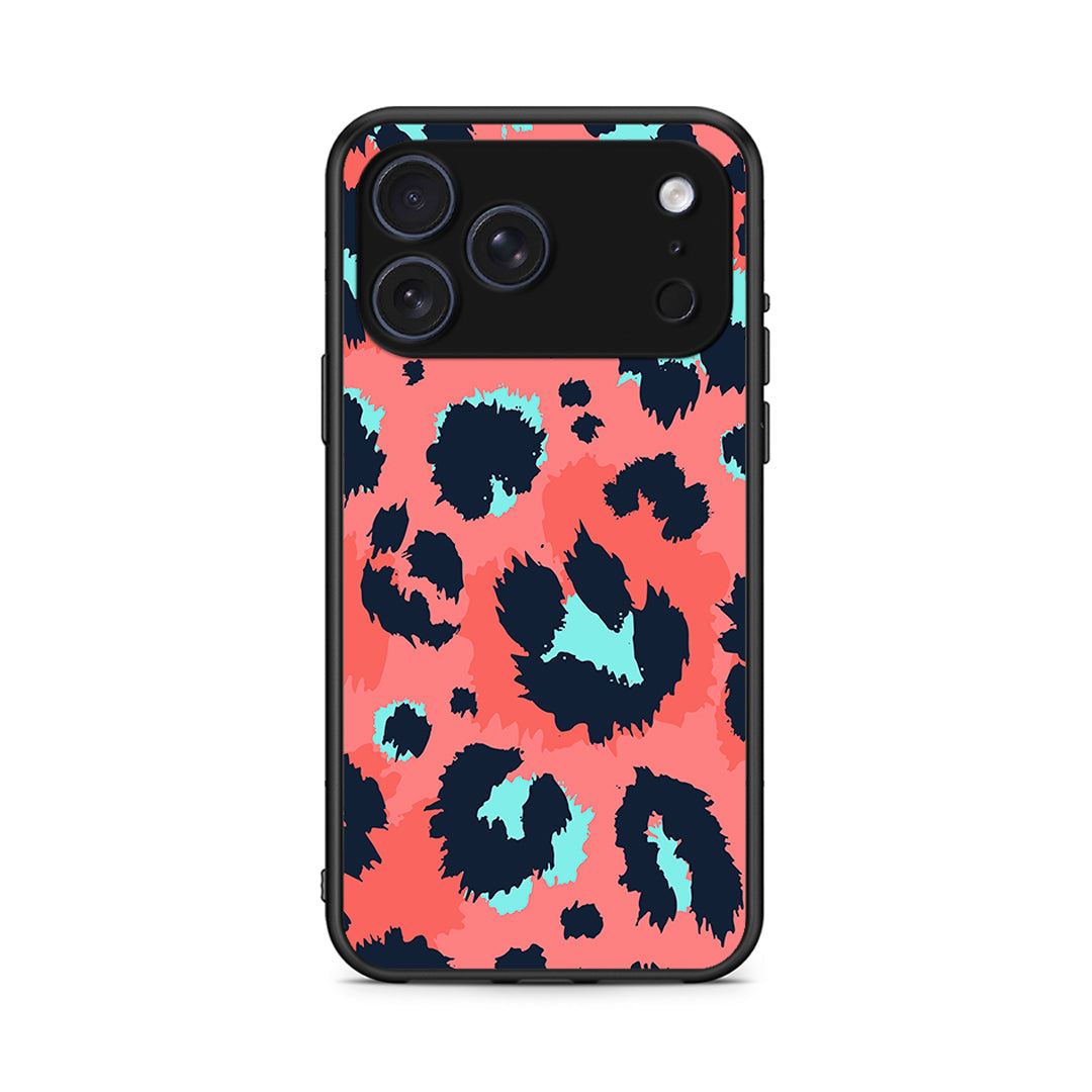 22 - iPhone 17 Pro Pink Leopard Animal case, cover, bumper
