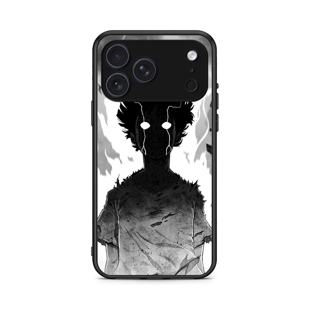 iPhone 17 Pro Anime Boy Θήκη από τη Smartfits με σχέδιο στο πίσω μέρος και μαύρο περίβλημα | Smartphone case with colorful back and black bezels by Smartfits