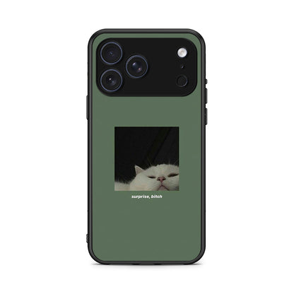 iPhone 17 Pro Bitch Surprise θήκη από τη Smartfits με σχέδιο στο πίσω μέρος και μαύρο περίβλημα | Smartphone case with colorful back and black bezels by Smartfits