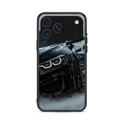 iPhone 17 Pro Black BMW θήκη από τη Smartfits με σχέδιο στο πίσω μέρος και μαύρο περίβλημα | Smartphone case with colorful back and black bezels by Smartfits