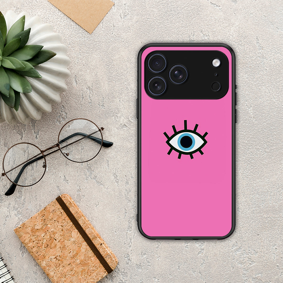 Blue Eye Pink - iPhone 17 Pro θήκη