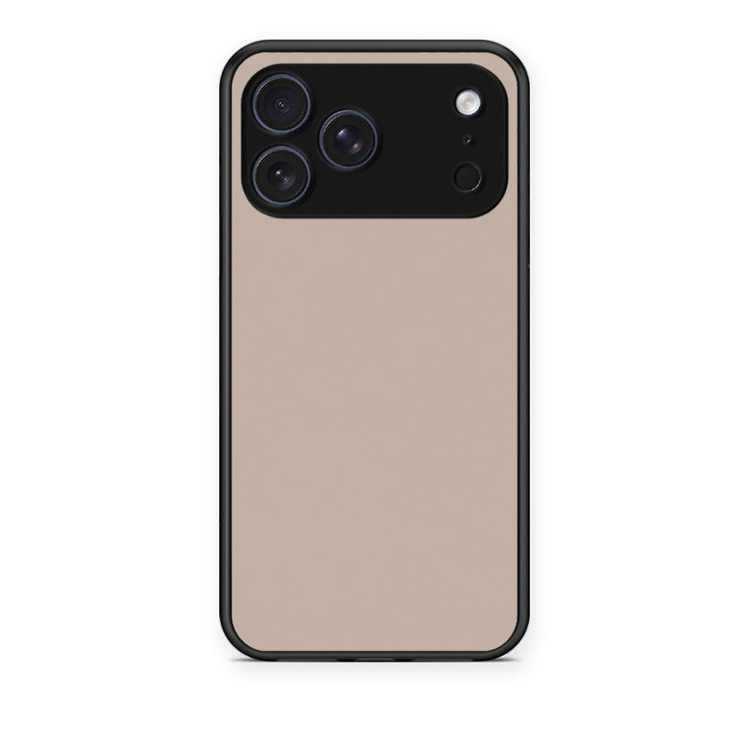 Θήκη iPhone 17 Pro Blush Beige από τη Smartfits με σχέδιο στο πίσω μέρος και μαύρο περίβλημα | iPhone 17 Pro Blush Beige case with colorful back and black bezels