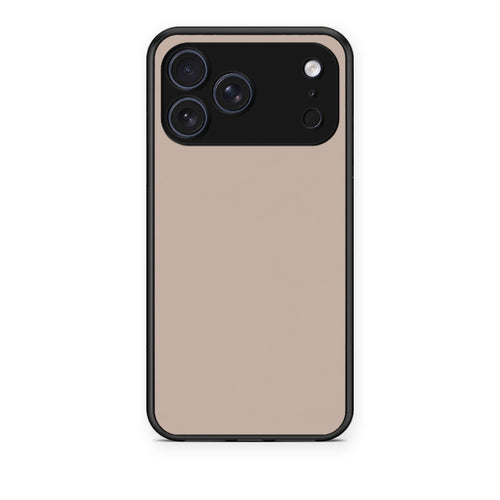 Θήκη iPhone 17 Pro Blush Beige από τη Smartfits με σχέδιο στο πίσω μέρος και μαύρο περίβλημα | iPhone 17 Pro Blush Beige case with colorful back and black bezels