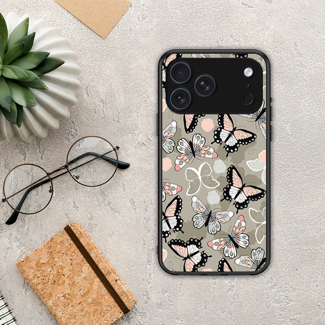 Boho Butterflies - iPhone 17 Pro θήκη