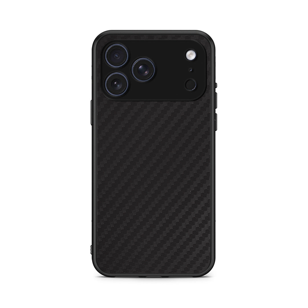 iPhone 17 Pro Carbon Black θήκη από τη Smartfits με σχέδιο στο πίσω μέρος και μαύρο περίβλημα | Smartphone case with colorful back and black bezels by Smartfits