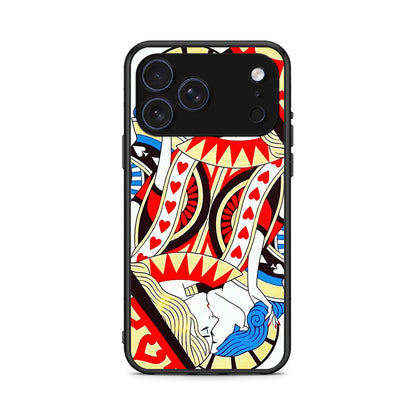 iPhone 17 Pro Card Love θήκη από τη Smartfits με σχέδιο στο πίσω μέρος και μαύρο περίβλημα | Smartphone case with colorful back and black bezels by Smartfits