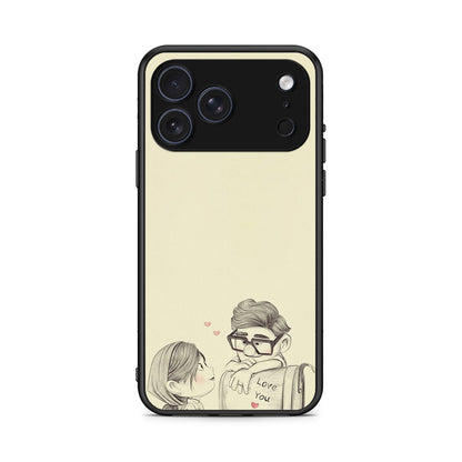 iPhone 17 Pro Carl And Ellie θήκη από τη Smartfits με σχέδιο στο πίσω μέρος και μαύρο περίβλημα | Smartphone case with colorful back and black bezels by Smartfits