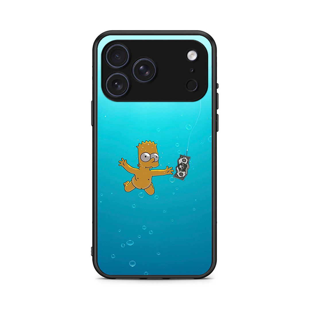 iPhone 17 Pro Chasing Money θήκη από τη Smartfits με σχέδιο στο πίσω μέρος και μαύρο περίβλημα | Smartphone case with colorful back and black bezels by Smartfits