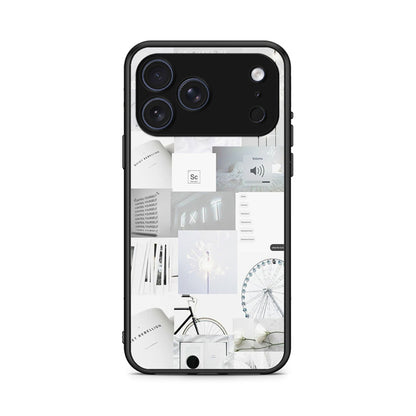iPhone 17 Pro Collage Make Me Wonder Θήκη Αγίου Βαλεντίνου από τη Smartfits με σχέδιο στο πίσω μέρος και μαύρο περίβλημα | Smartphone case with colorful back and black bezels by Smartfits
