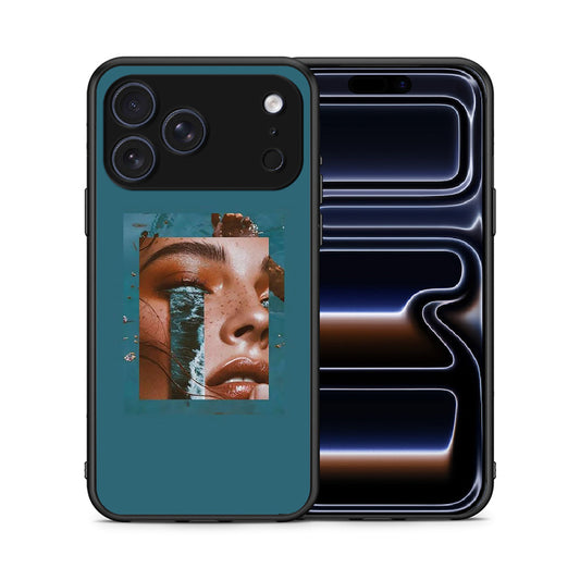 Θήκη iPhone 17 Pro Cry An Ocean από τη Smartfits με σχέδιο στο πίσω μέρος και μαύρο περίβλημα | iPhone 17 Pro Cry An Ocean case with colorful back and black bezels