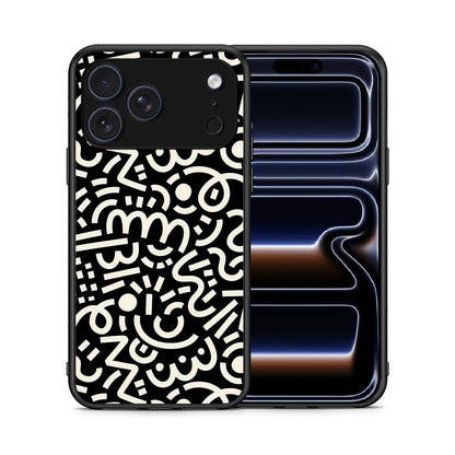 Doodle Art - iPhone 17 Pro θήκη