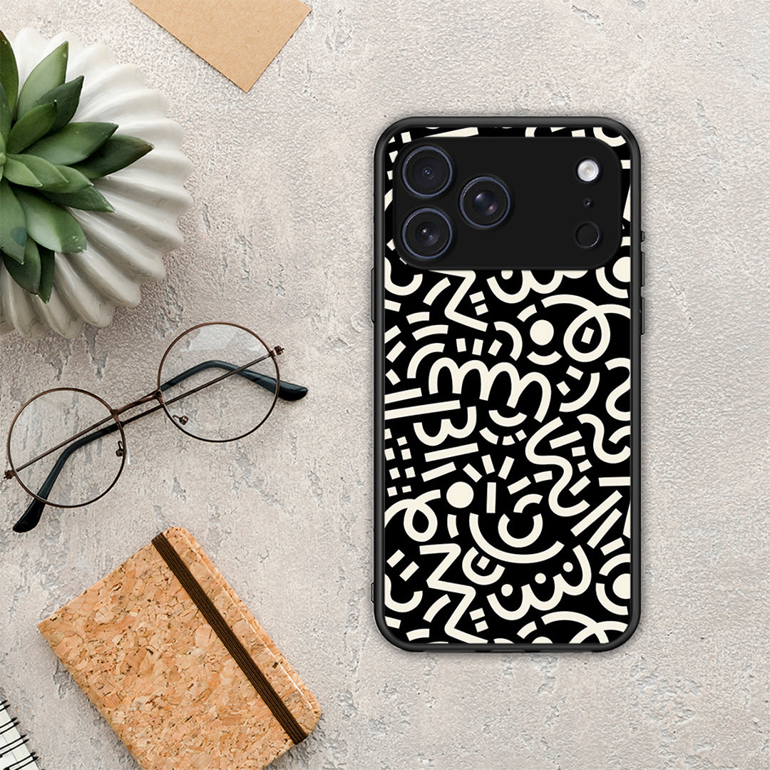 Doodle Art - iPhone 17 Pro θήκη
