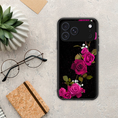 Flower Red Roses - iPhone 17 Pro θήκη