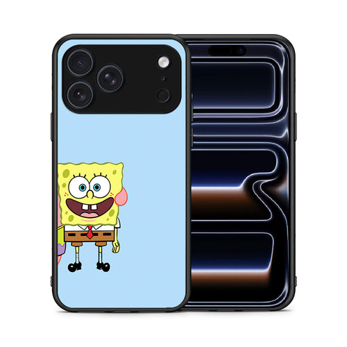 Θήκη iPhone 17 Pro Friends Bob από τη Smartfits με σχέδιο στο πίσω μέρος και μαύρο περίβλημα | iPhone 17 Pro Friends Bob case with colorful back and black bezels