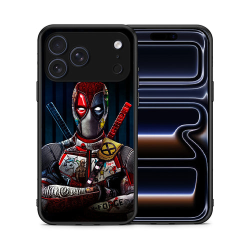 Θήκη iPhone 17 Pro Funny Guy από τη Smartfits με σχέδιο στο πίσω μέρος και μαύρο περίβλημα | iPhone 17 Pro Funny Guy case with colorful back and black bezels