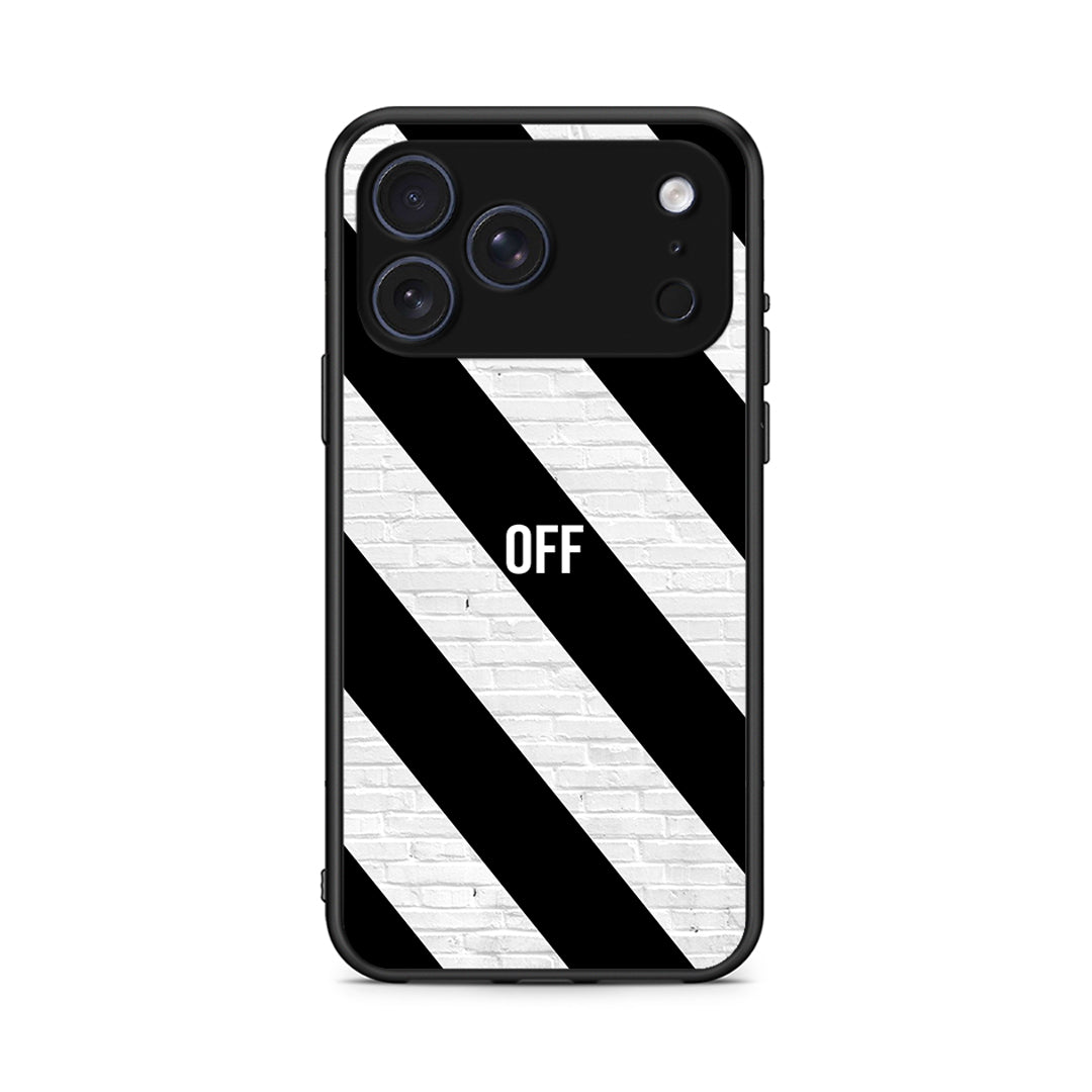 iPhone 17 Pro Get Off θήκη από τη Smartfits με σχέδιο στο πίσω μέρος και μαύρο περίβλημα | Smartphone case with colorful back and black bezels by Smartfits