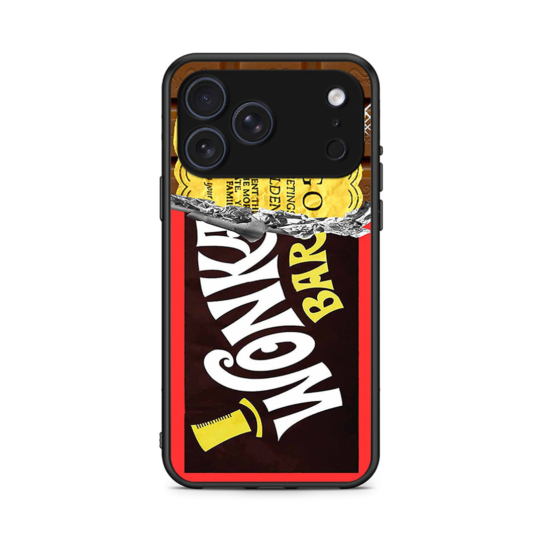 iPhone 17 Pro Golden Ticket θήκη από τη Smartfits με σχέδιο στο πίσω μέρος και μαύρο περίβλημα | Smartphone case with colorful back and black bezels by Smartfits