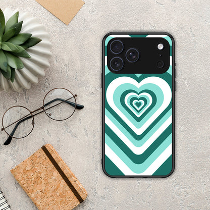 Green Hearts - iPhone 17 Pro θήκη